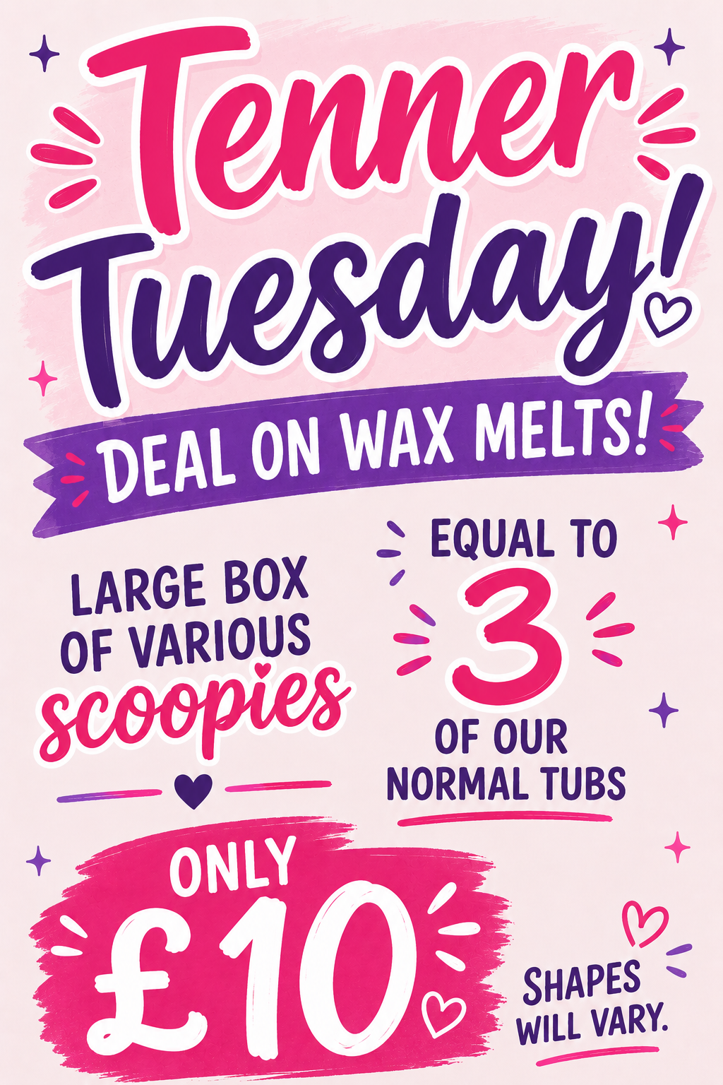 Tenner Tuesday deal