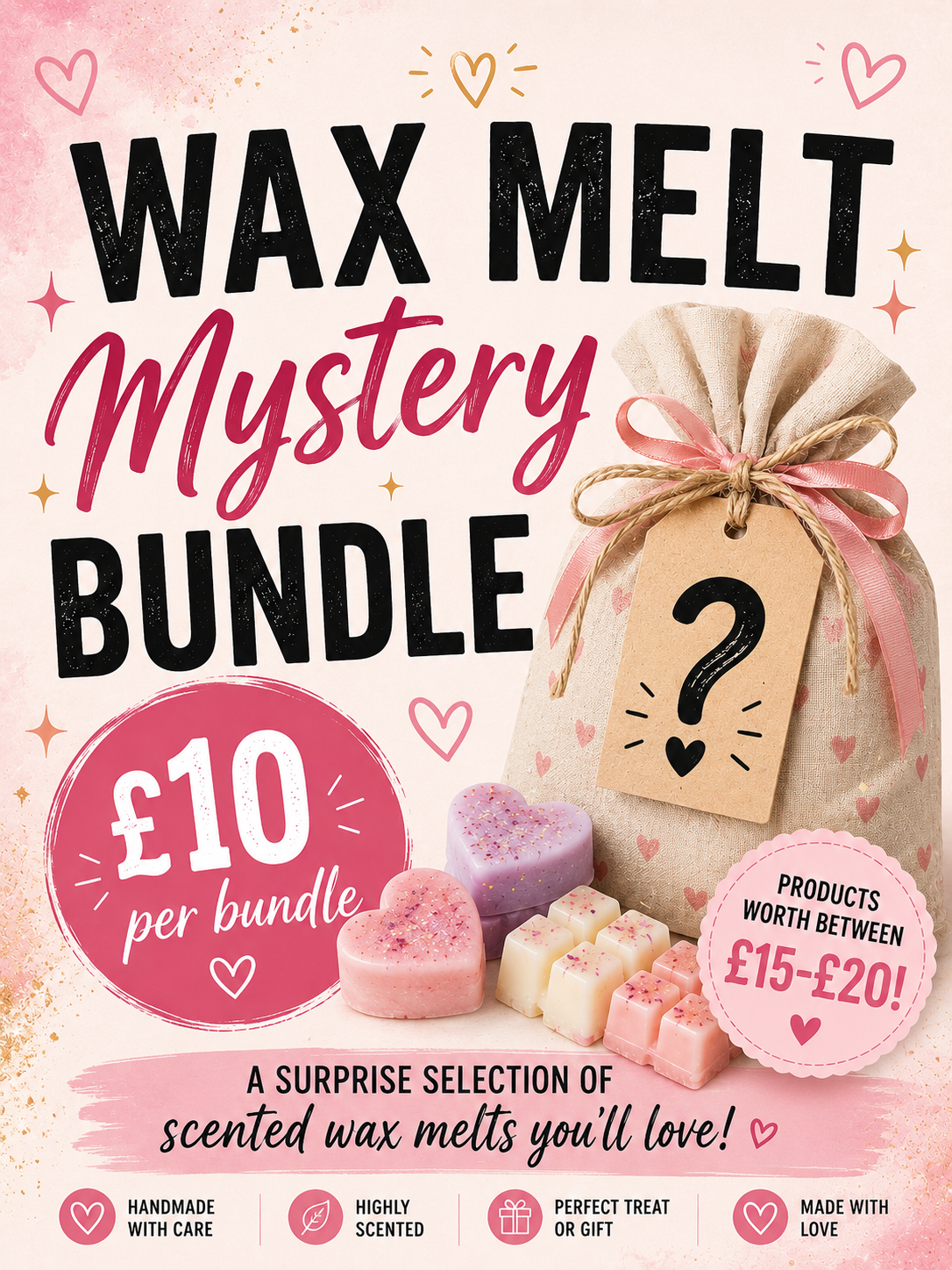 Wax melt surprise bundle